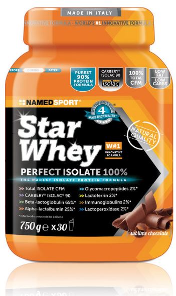 STAR WHEY SUBLIME CHOCOLATE 750 G - fitfarma.it
