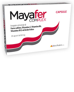 MAYAFER COMPLEX 20 CAPSULE BLISTER 10 G - fitfarma.it