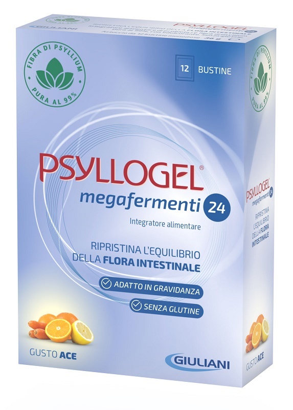 PSYLLOGEL MEGAFERMENTI 24 ACE 12 BUSTE 3 G - fitfarma.it
