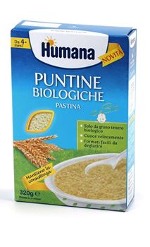 HUMANA PUNTINE BIOLOGICHE PASTINA 320 G - fitfarma.it