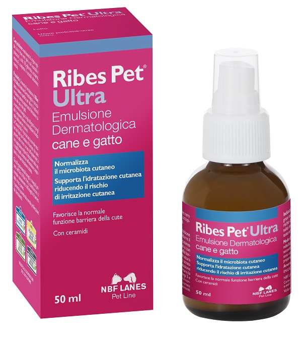 RIBES PET ULTRA EMULSIONE DERMATOLOGICA SPRAY 50 ML - fitfarma.it