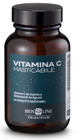 PRINCIPIUM VITAMINA C NATURALE 60 COMPRESSE MASTICABILI 72 G - fitfarma.it
