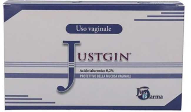 JUSTGIN PROTETTIVO MUCOSA VAGINALE ACIDO IALURONICO 4 FLACONI DA 30 ML - fitfarma.it