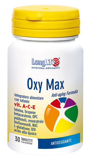 LONGLIFE OXY MAX 30 TAVOLETTE - fitfarma.it