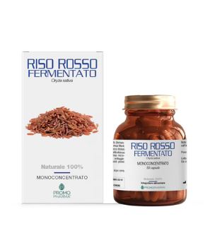 RISO ROSSO FERMENTATO 50 CAPSULE - fitfarma.it