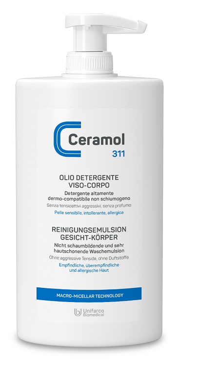 CERAMOL OLIO DETERGENTE VISO/CORPO 400 ML - fitfarma.it