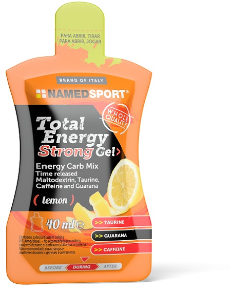 TOTAL ENERGY STRONG LEMON GEL 40 ML - fitfarma.it