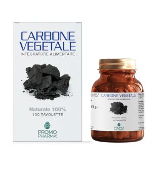 CARBONE VEGETALE 100 COMPRESSE - fitfarma.it