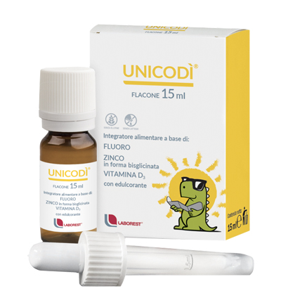 UNICODI' 15 ML FLUORO ZINCO VITAMINA D3 - fitfarma.it