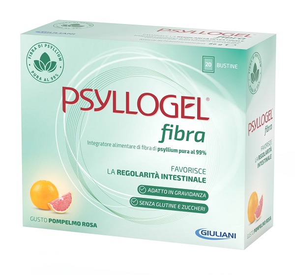 PSYLLOGEL FIBRA ARANCE ROSSE 20 BUSTINE - fitfarma.it