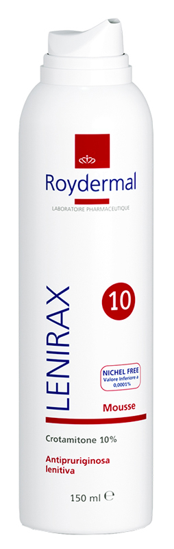 LENIRAX MOUSSE DERMATOLOGICA CROTAMITONE 10 % 150 ML - fitfarma.it