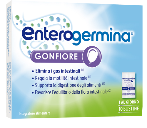 ENTEROGERMINA GONFIORE 10 BUSTINE BIPARTITE - fitfarma.it