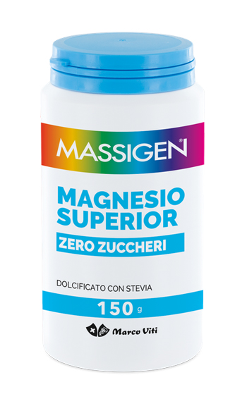 MASSIGEN MAGNESIO SUPERIOR ZERO ZUCCHERI 150 G - fitfarma.it