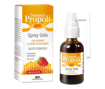 GOLASEPT PROPOLI BABY SPRAY GOLA 30 ML - fitfarma.it