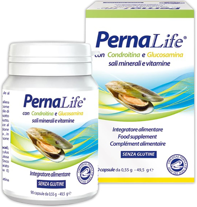 PERNALIFE GLUCOSAMINA CONDROITINA VITAMINE E MINERALI 90 CAPSULE - fitfarma.it