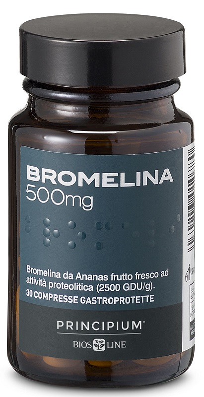 PRINCIPIUM BROMELINA 30 COMPRESSE - fitfarma.it