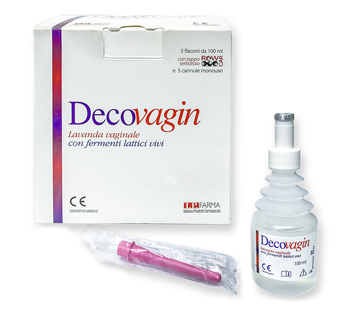 DECOVAGIN 5 FLACONI DA 100 ML + 5 CANNULE MONOUSO - fitfarma.it