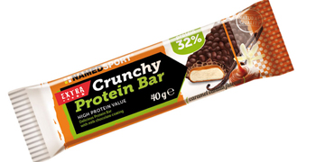 CRUNCHY PROTEINBAR CARAMEL VANILLA 40 G - fitfarma.it