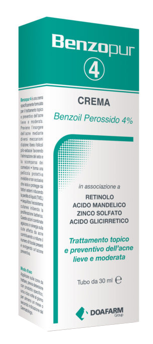 BENZOPUR 4 CREMA 30 ML - fitfarma.it
