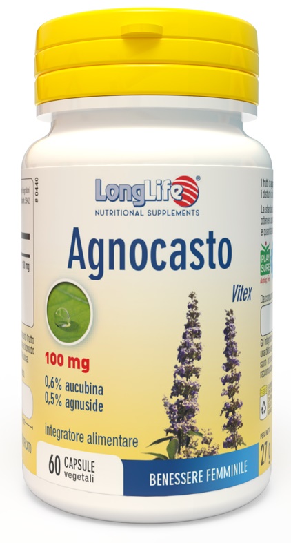 LONGLIFE AGNOCASTO 60 CAPSULE VEGETALI - fitfarma.it