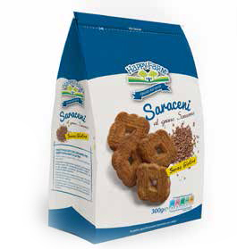 HAPPY FARM BISCOTTI SARACENI 300 G - fitfarma.it