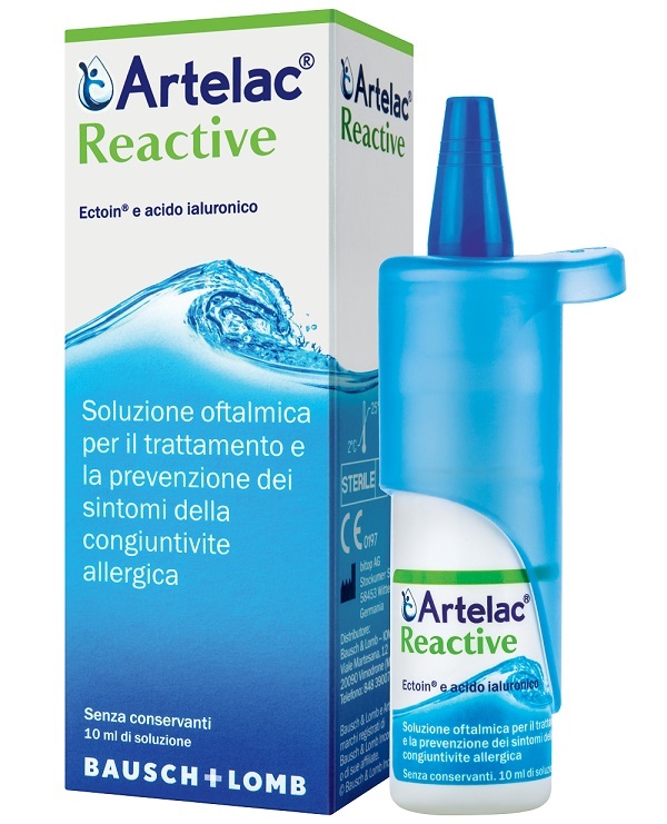 ARTELAC REACTIVE SOLUZIONE OFTALMICA MULTIDOSE FLACONE 10 ML - fitfarma.it