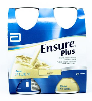 ENSURE PLUS BANANA 4 BOTTIGLIE DA 200 ML - fitfarma.it