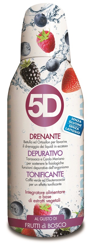 5D SLEEVERATO FRUTTI DI BOSCO 500 ML - fitfarma.it