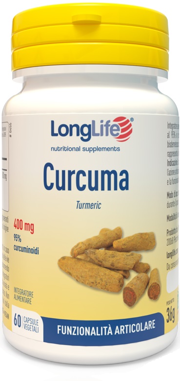 LONGLIFE CURCUMA 60 CAPSULE VEGETALI - fitfarma.it