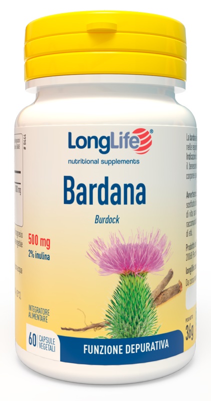 LONGLIFE BARDANA 60 CAPSULE VEGETALI - fitfarma.it