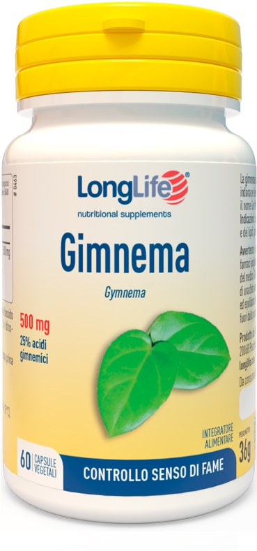 LONGLIFE GIMNEMA 60 CAPSULE VEGETALI - fitfarma.it