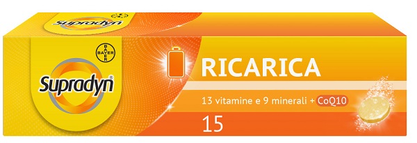 SUPRADYN RICARICA 15 COMPRESSE EFFERVESCENTI - fitfarma.it