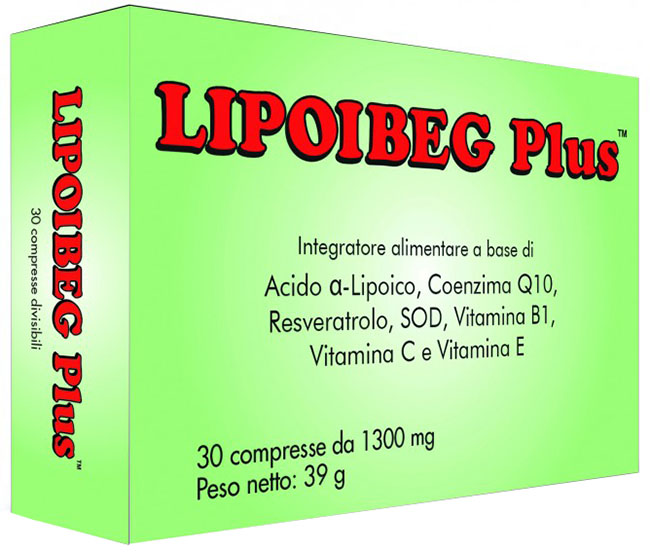 LIPOIBEG PLUS 30 COMPRESSE DA 1300 MG - fitfarma.it