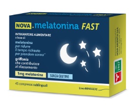 NOVA MELATONINA FAST 45 COMPRESSE 1MG DI MELATONINA - fitfarma.it