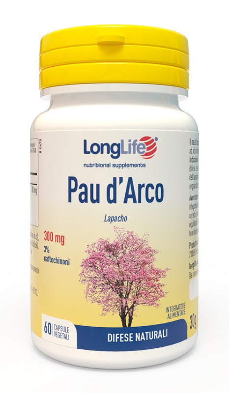 LONGLIFE PAU D'ARCO 60 CAPSULE VEGETALI - fitfarma.it