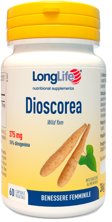 LONGLIFE DIOSCOREA 60 CAPSULE - fitfarma.it