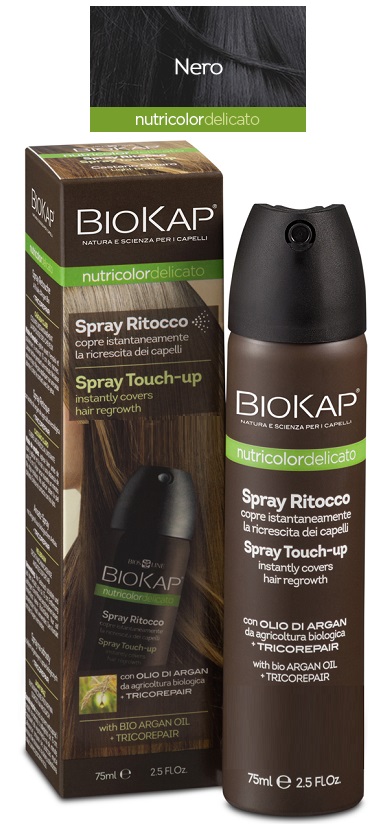 BIOS LINE BIOKAP NUTRICDEL SPRAY RITOCCO NERO 75 ML - fitfarma.it