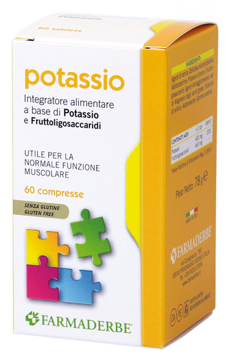 POTASSIO 60 COMPRESSE - fitfarma.it