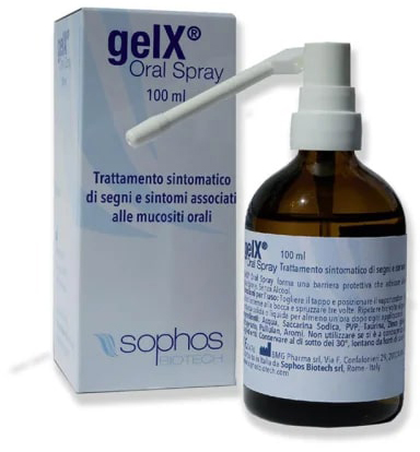 GEL SPRAY ORALE PER TRATTAMENTO SINTOMATICO SEGNI E SINTOMI ASSOCIATI ALLE MUCOSITI ORALI - fitfarma.it