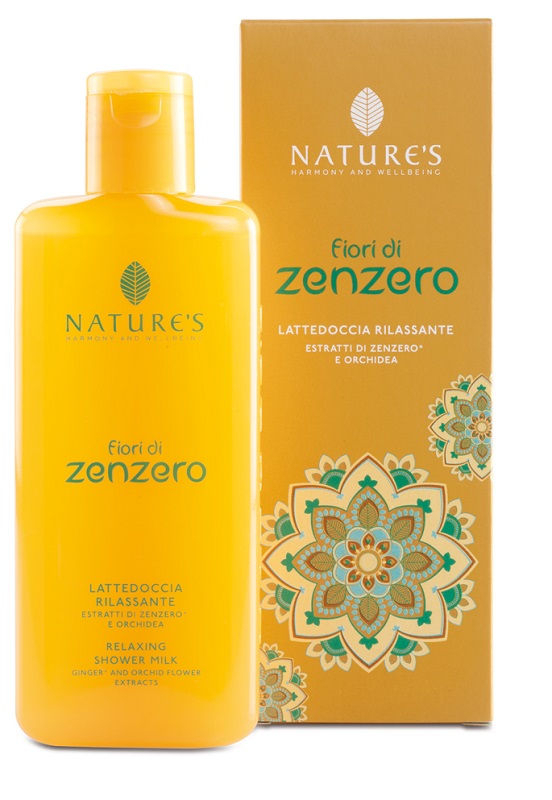 NATURE'S FIORI DI ZENZERO LATTEDOCCIA RILASSANTE 200 ML - fitfarma.it