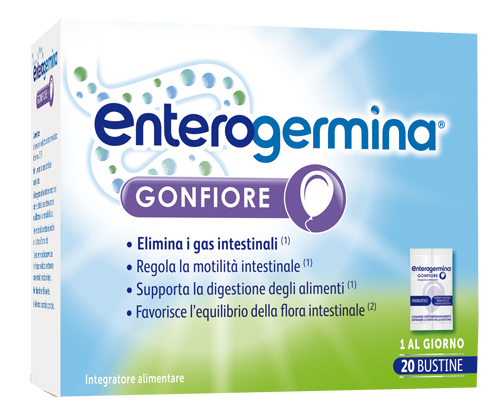 ENTEROGERMINA GONFIORE 20 BUSTINE BIPARTITE - fitfarma.it