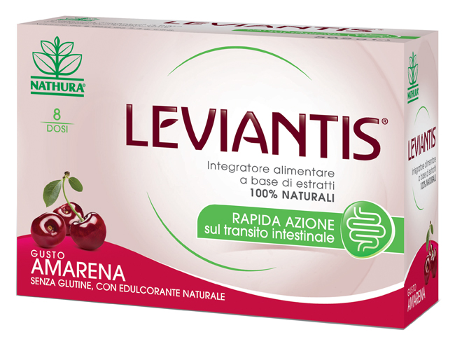 LEVIANTIS SENZA GLUTINE GUSTO AMARENA 8 DOSI / 16 BUSTE - fitfarma.it