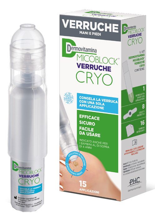 DERMOVITAMINA MICOBLOCK VERRUCHE CRYO SPRAY 38 ML - fitfarma.it