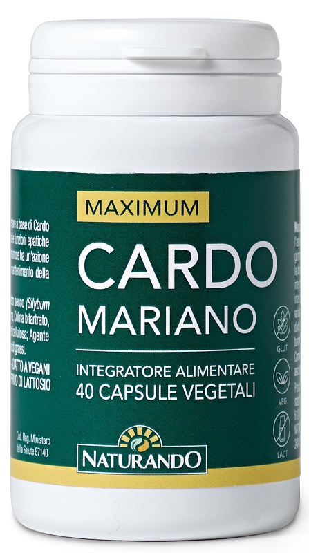 MAXIMUM CARDO MARIANO 40 CAPSULE - fitfarma.it