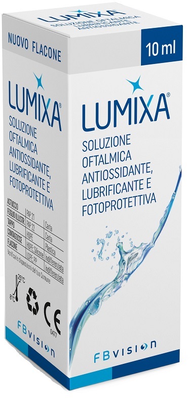 LUMIXA SOLUZIONE OFTALMICA LUBRIFICANTE ANTIOSSIDANTE 10 ML - fitfarma.it