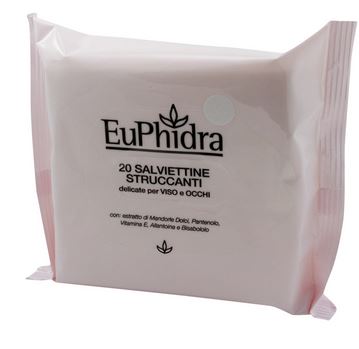 EUPHIDRA SALVIETTINE STRUCCANTI 20 PEZZI - fitfarma.it