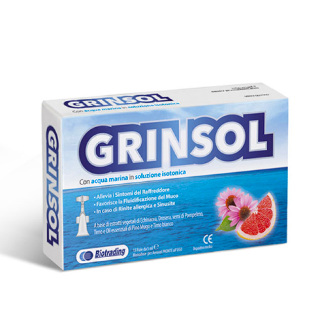 GRINSOL 15 FIALE X 5 ML - fitfarma.it