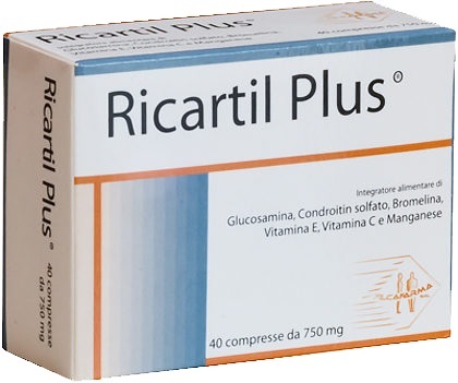 RICARTIL PLUS 40 COMPRESSE - fitfarma.it