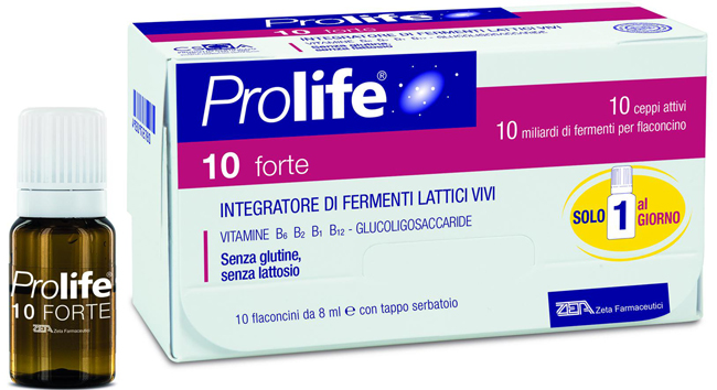 PROLIFE 10 FORTE 10 FLACONCINI DA 8 ML - fitfarma.it