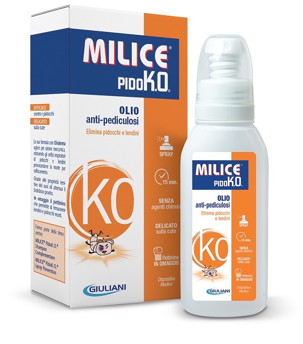 MILICE PIDOKO OLIO ANTIPEDICULOSI 75ML - fitfarma.it